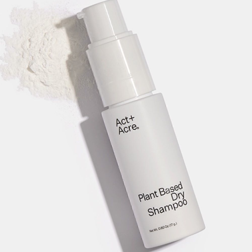Act + Acre Plant Based Dry Shampoo New plus Ipsy drawstring bag